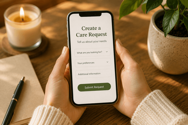Creating a Care Request