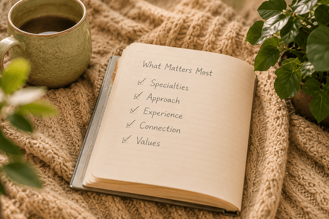 Finding Your Right Practitioner